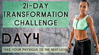 FAST WEIGHT LOSS Workout (Cardio HIIT, Strength, Pilates) | 21-DAY TRANSFORMATION CHALLENGE