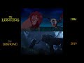 The Lion King (19942019) side-by-side comparison