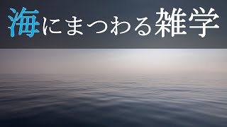 【睡眠導入】海にまつわる雑学【朗読・作業用・睡眠用BGM・聞き流し】