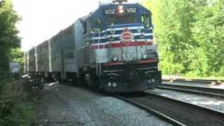 VRE 2 Inbound at Crystal City