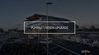 Long term construction timelapse Puhinui Station Upgrade 4K - Auckland NZ