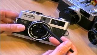 Minolta Hi Matic F 1972 rangefinder camera