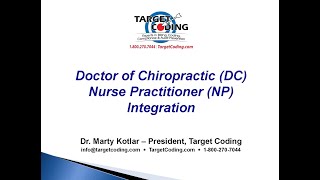Target Coding DC Nurse Practitioner Integration