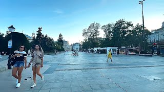 🇧🇬4K THE CITY OF RUSE IS MORE \u0026 MORE BEAUTIFUL | OLD TOWN WALKING TOUR | AUGUST 2024 🔥💃🏼❤️