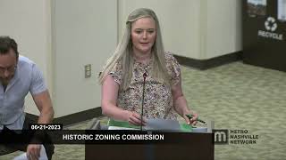 06/21/23 Historic Zoning Commission