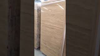 beige travertine marble