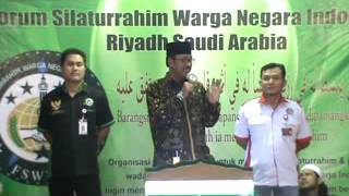 Sambutan DUBES RI, Dr. Agus Maftuh Hafidzahullah Part 1