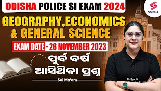 GEOGRAPHY,ECONOMICS & GENERAL SCIENCE | Static Gk for Police Constable & Jr. Clerk I Sai Ma'am