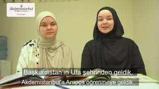 Arapça Kurslarımızla İlgili Öğrencilerimizi Görüşleri / Students' impressions about Arabic courses