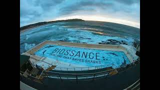 Bondi Icebergs Pool Refilled with Biossance Bottom | Timelapse