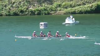 特別大会「燃ゆる感動かごしま国体」ローイング競技　M4+順位決定