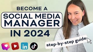 How to Become a Social Media Manager in 2024 (even w/ no experience)