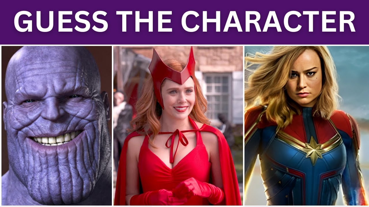 Guess The Marvel Character In 3 Seconds Youtube