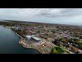 downtown sydney ns via 4k drone