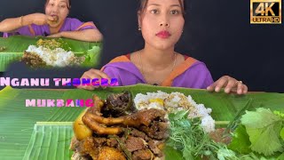 NGANU THONGBA mukbnag ( manipur eating ) couple mukbnag