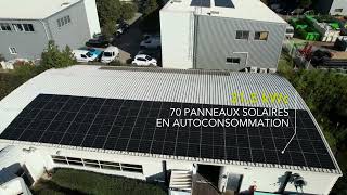 A+ énergies - Installation BtoB - Alris Communication (34) - Autoconsommation