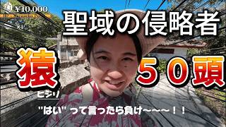 【ゲーム×旅】50匹の魔物 vs ２人の冒険者！バリ島ウルワツ寺院の戦い！