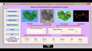 Grape Leaf Disease Detection using matlab