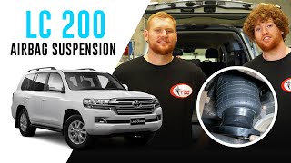 How To Install: Land Cruiser 200 SERIES REAR FULL AIR SUSPENSION Kit Part Number OA6037