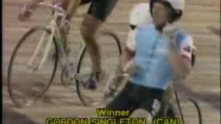 1982 Track World Keirin Final. Singleton v Clark