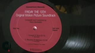 Friday the 13th Parts 1, 2, 3: the ORIGINAL Soundtrack on Vinyl!