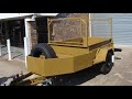 treg trailer going off road