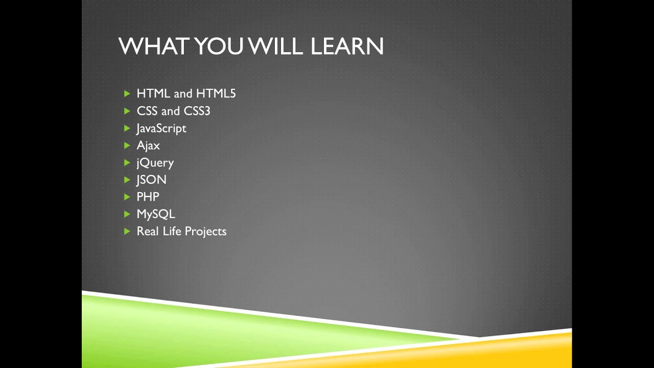 Become A Professional Web Developer Course | What You Will Learn - YouTube