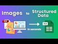 AI Data Extraction 📊: Turn Any PDF or Image into Excel in Seconds