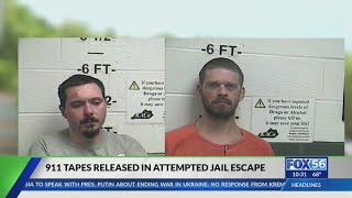 LISTEN: 911 tapes show chaos of Whitley County jailbreak attempt