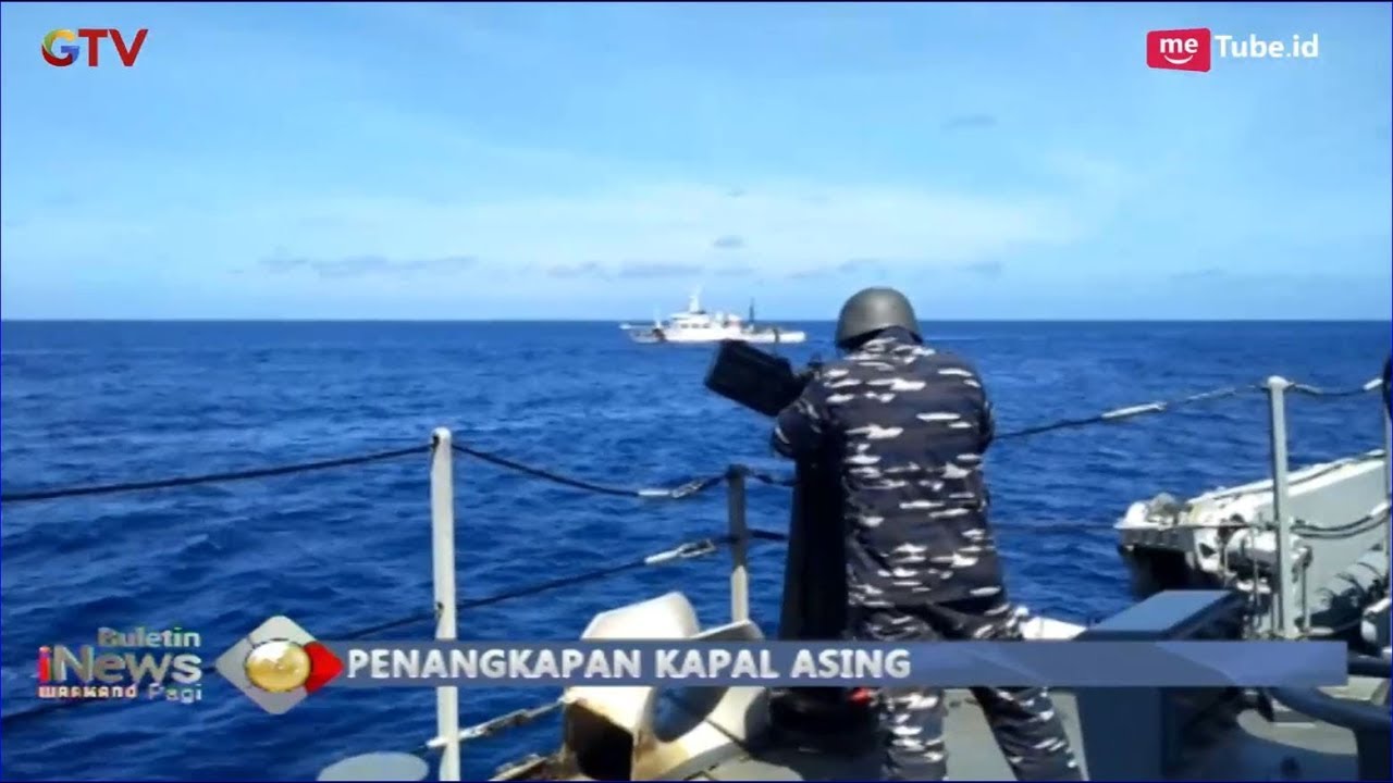 Detik-detik TNI AL Tangkap 4 Kapal Vietnam Pencuri Ikan Di Perairan ...