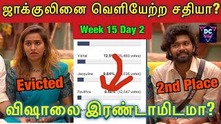 🔴ஜாக்குலினை வெளியேற்ற சதியா?, 🔥விஷாலை இரண்டாமிடம்  சதியா?, 💚BB Tamil 8 Vote Results,