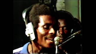 The Upsetter (Lee Perry) at work in his Black Ark Studio in 1977