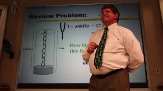 Sample Longitudinal Standing Wave Problem Quick Concept