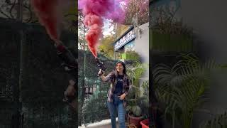 Yugam Holi Pyro Gun colourful Cold Party Refill  Smoke