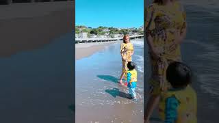 Surfing spot at Yoshihama Beach