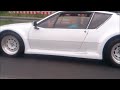 renault alpine a310 met on german highway