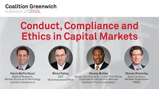 Conduct, Compliance and Ethics in Capital Markets