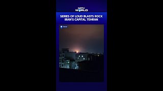 Iran Israel War | Flash In The Sky, Then A Boom: Dramatic Explosion Caught On Camera In Tehran
