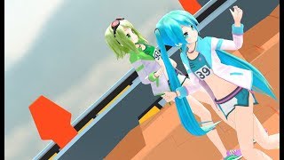 【MMD】過食性アイドル症候群 【GUMI＆ミク】