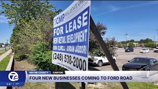 Canton Township's Ford Road to get 4 new businesses amid safety concerns