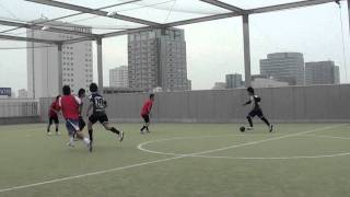 【F.C.荒川一家】2010.11.14 Goal No.9