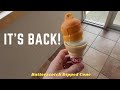 BUTTERSCOTCH DIPPED CONE at DAIRY QUEEN is back!!