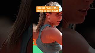 Paula Badosa reveals the tactic she used to beat Coco Gauff in Madrid #wta #madridopen #tennis