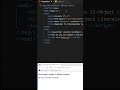 Javascript Lessons 12 - Object Literals
