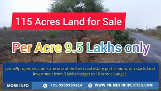 115Acres Land for sale|per acre 9.5 Lakhs only|Agriculture land for sale near Narayankhed sangareddy