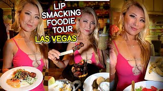 LIP SMACKING FOODIE TOUR at The Venetian in Las Vegas!! #RainaisCrazy