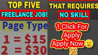Jobs for freelancers - Work from home jobs - Make money online - Typing jobs online from home