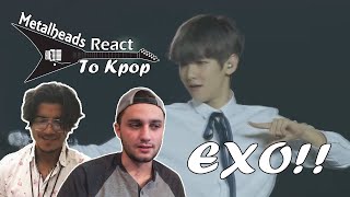 Metalheads React to Kpop | EXO LIVE 'Tender Love' & 'Promise'