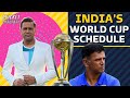 What's INDIA's Schedule in CWC '23? | Cricket Chaupaal