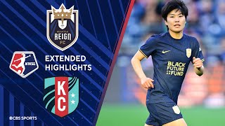 Seattle Reign vs. Kansas City Current: Extended Highlights | NWSL I CBS Sports Attacking Third